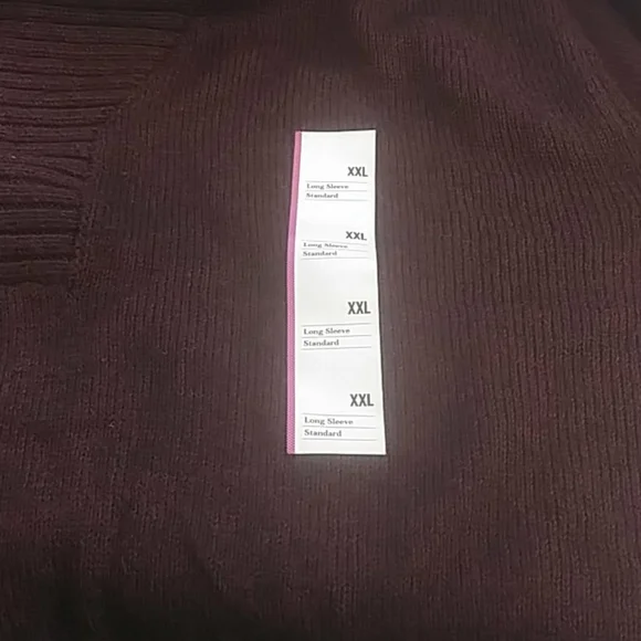 Goodfellow & Co Mens' Pullover Shawl Sweater Burgundy M, XXL - Picture 4 of 4